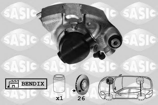 Sasic SCA0059 Суппорт тормозной передний правый SCA0059: Отличная цена - Купить в Польше на 2407.PL!