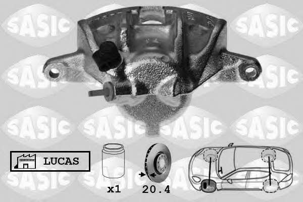 Sasic SCA0088 Суппорт тормозной передний левый SCA0088: Отличная цена - Купить в Польше на 2407.PL!
