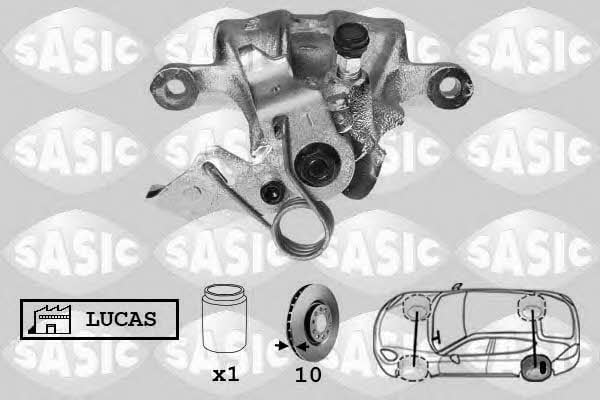 Sasic SCA6588 Brake caliper rear left SCA6588: Buy near me in Poland at 2407.PL - Good price!