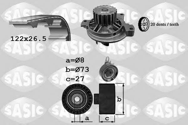 Sasic 3906050 TIMING BELT KIT WITH WATER PUMP 3906050: Buy near me at 2407.PL in Poland at an Affordable price!