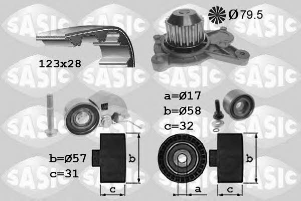  3906075 TIMING BELT KIT WITH WATER PUMP 3906075: Buy near me in Poland at 2407.PL - Good price!