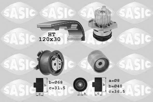 Sasic 3906080 Ремінь ГРМ, комплект з водяним насосом 3906080: Приваблива ціна - Купити у Польщі на 2407.PL!