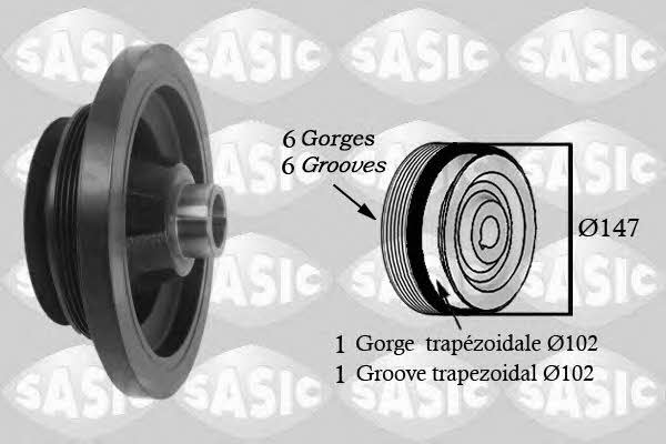 Sasic 2156060 Pulley crankshaft 2156060: Buy near me in Poland at 2407.PL - Good price!