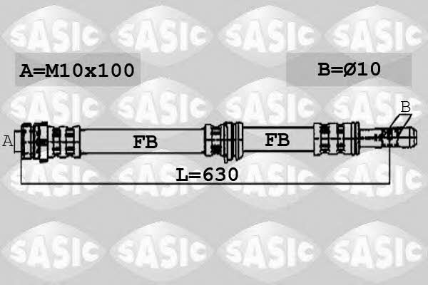 Sasic 6600058 Bremsschlauch 6600058: Kaufen Sie zu einem guten Preis in Polen bei 2407.PL!