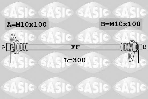 Sasic 6600062 Przewód hamulcowy elastyczny 6600062: Dobra cena w Polsce na 2407.PL - Kup Teraz!