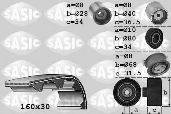 Sasic 1756070 Комплект ремня ГРМ 1756070: Отличная цена - Купить в Польше на 2407.PL!
