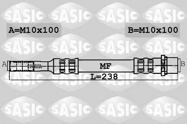 Sasic 6606202 Тормозной шланг 6606202: Отличная цена - Купить в Польше на 2407.PL!