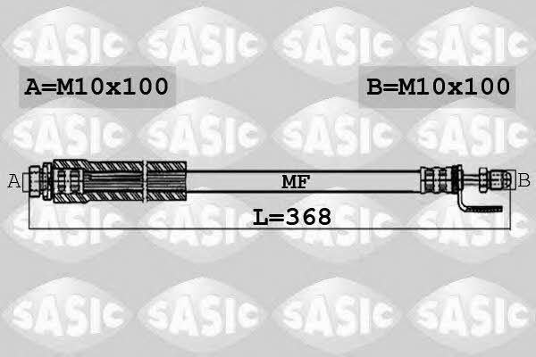 Sasic 6606213 Przewód hamulcowy elastyczny 6606213: Dobra cena w Polsce na 2407.PL - Kup Teraz!