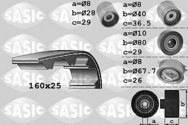 Sasic 1756059 Timing Belt Kit 1756059: Buy near me in Poland at 2407.PL - Good price!