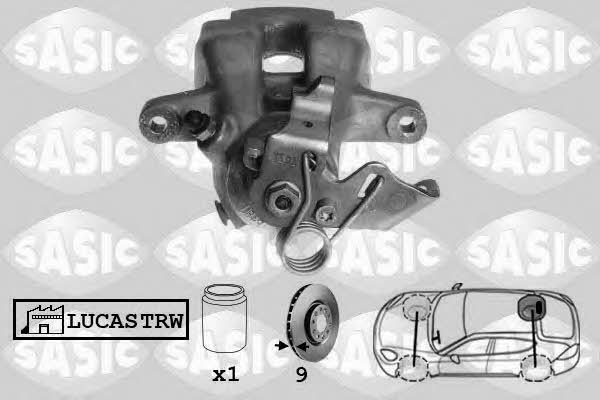 Sasic 6500053 Brake caliper rear right 6500053: Buy near me in Poland at 2407.PL - Good price!