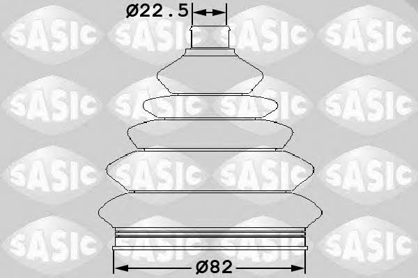 Sasic 1904045 Außere Schutzhülle von Antriebswelle, Satz 1904045: Kaufen Sie zu einem guten Preis in Polen bei 2407.PL!