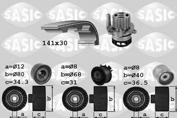 Sasic 3906067 TIMING BELT KIT WITH WATER PUMP 3906067: Buy near me in Poland at 2407.PL - Good price!