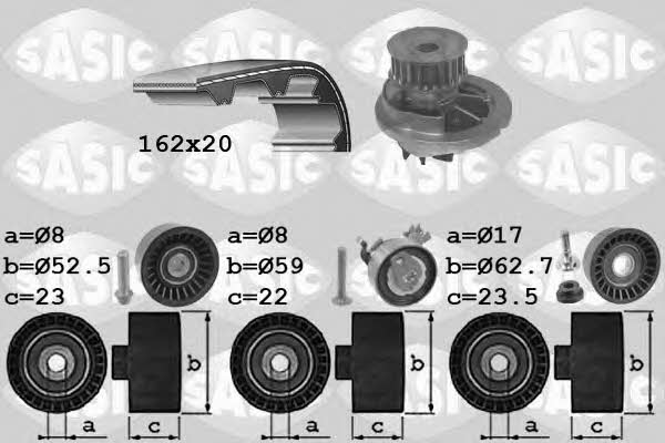Sasic 3906092 TIMING BELT KIT WITH WATER PUMP 3906092: Buy near me at 2407.PL in Poland at an Affordable price!
