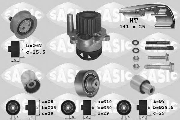 Sasic 3906089 Ремень ГРМ, комплект с водяным насосом 3906089: Отличная цена - Купить в Польше на 2407.PL!