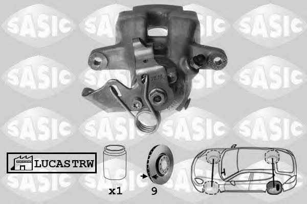 Sasic 6500052 Brake caliper rear left 6500052: Buy near me in Poland at 2407.PL - Good price!