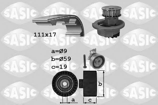 Sasic 3906071 TIMING BELT KIT WITH WATER PUMP 3906071: Buy near me at 2407.PL in Poland at an Affordable price!