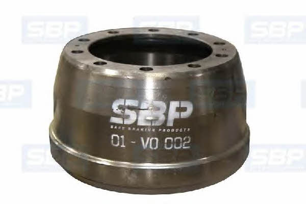 SBP 01-VO002 Front brake drum 01VO002: Buy near me in Poland at 2407.PL - Good price!