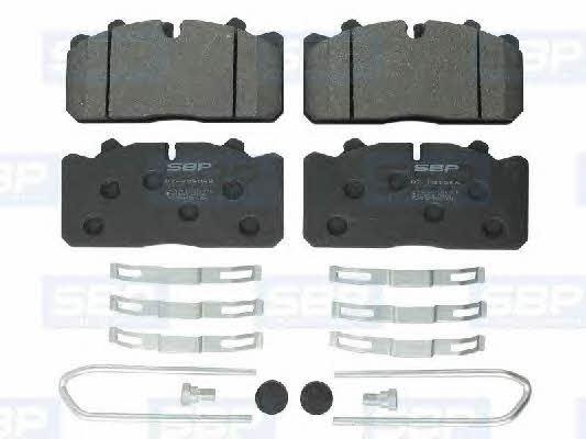 SBP 07-P29088 Brake Pad Set, disc brake 07P29088: Buy near me in Poland at 2407.PL - Good price!