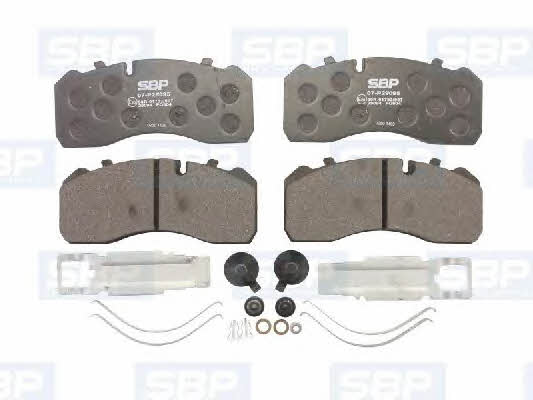 SBP 07-P29095 Brake Pad Set, disc brake 07P29095: Buy near me at 2407.PL in Poland at an Affordable price!