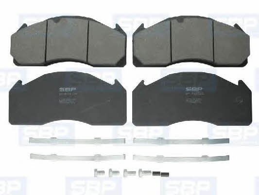 SBP 07-P29125 Brake Pad Set, disc brake 07P29125: Buy near me in Poland at 2407.PL - Good price!