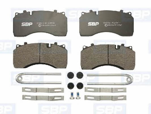 SBP 07-P29142 Brake Pad Set, disc brake 07P29142: Buy near me at 2407.PL in Poland at an Affordable price!