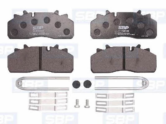 SBP 07-P29159 Brake Pad Set, disc brake 07P29159: Buy near me in Poland at 2407.PL - Good price!