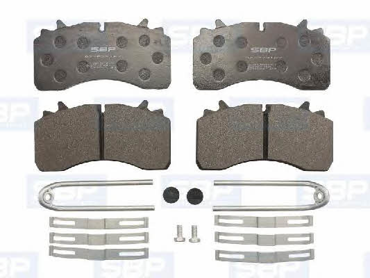 SBP 07-P29162 Brake Pad Set, disc brake 07P29162: Buy near me in Poland at 2407.PL - Good price!