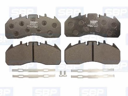 SBP 07-P29174 Brake Pad Set, disc brake 07P29174: Buy near me in Poland at 2407.PL - Good price!