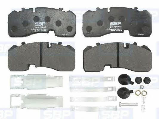 SBP 07-P29306 Brake Pad Set, disc brake 07P29306: Buy near me at 2407.PL in Poland at an Affordable price!