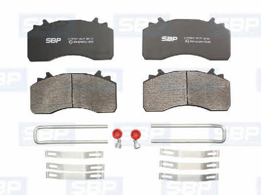 SBP 07-P29279 Brake Pad Set, disc brake 07P29279: Buy near me in Poland at 2407.PL - Good price!