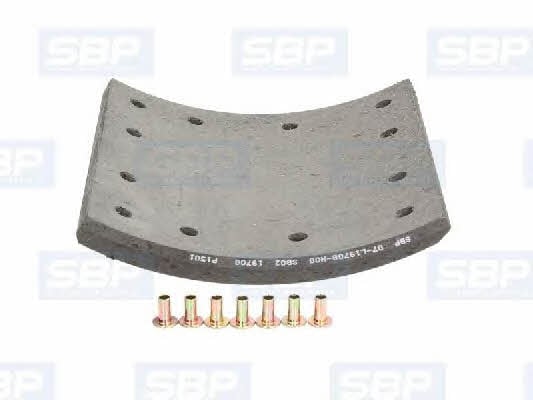 SBP 07-L19708-N00 Brake lining set 07L19708N00: Buy near me at 2407.PL in Poland at an Affordable price!