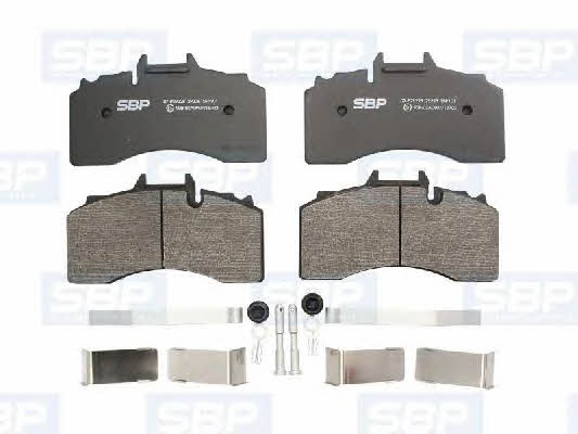 SBP 07-P29228 Brake Pad Set, disc brake 07P29228: Buy near me in Poland at 2407.PL - Good price!