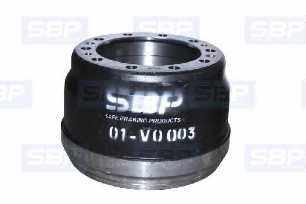 SBP 01-VO003 Rear brake drum 01VO003: Buy near me in Poland at 2407.PL - Good price!