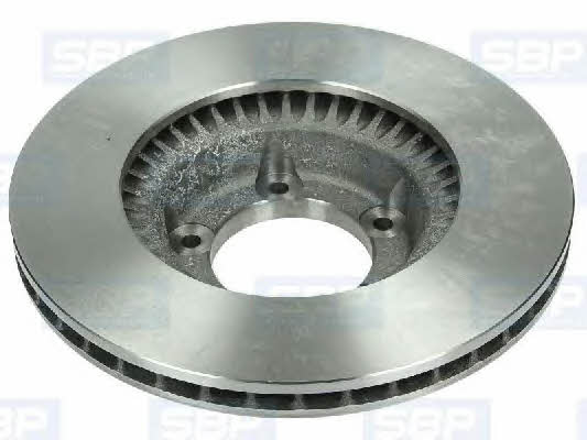 SBP 02-DA009 Front brake disc ventilated 02DA009: Buy near me in Poland at 2407.PL - Good price!
