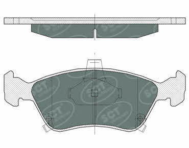 SCT SP 362 PR Гальмівні колодки, комплект SP362PR: Приваблива ціна - Купити у Польщі на 2407.PL!