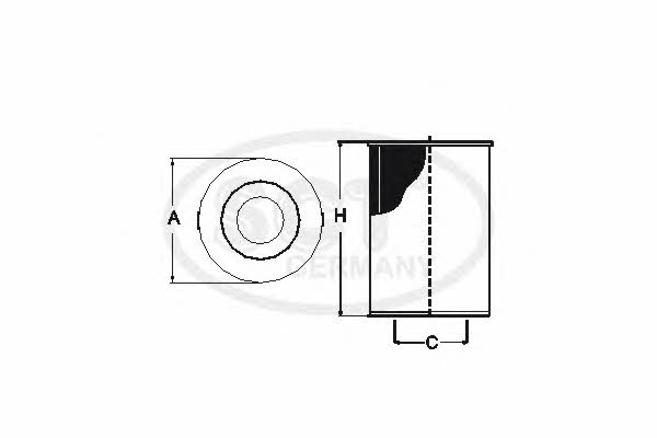 SCT SH 4041 L Ölfilter SH4041L: Kaufen Sie zu einem guten Preis in Polen bei 2407.PL!