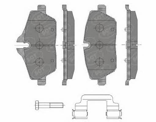 SCT SP 430 PR Гальмівні колодки, комплект SP430PR: Приваблива ціна - Купити у Польщі на 2407.PL!