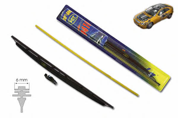 SCT ESTOCADA 9412 Frame wiper blade 530 mm (21") ESTOCADA9412: Buy near me at 2407.PL in Poland at an Affordable price!