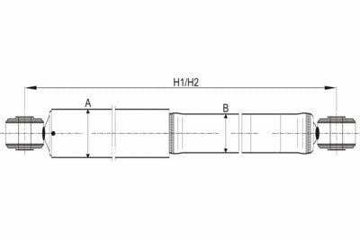 SCT Z 1215 Rear suspension shock Z1215: Buy near me in Poland at 2407.PL - Good price!