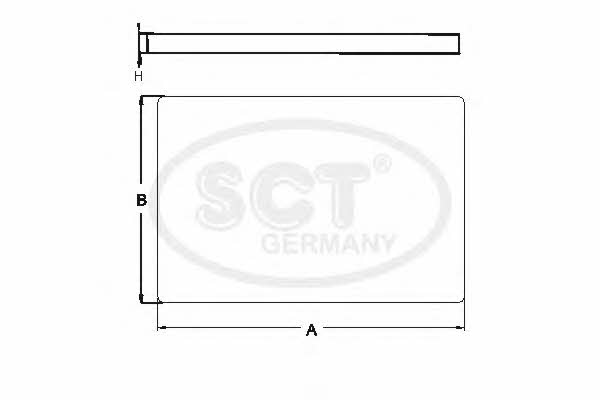 SCT SA 1169 Filter, Innenraumluft SA1169: Kaufen Sie zu einem guten Preis in Polen bei 2407.PL!