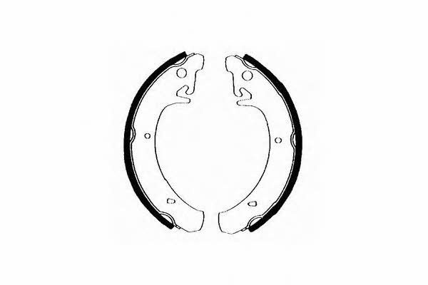 SCT SS 501 Parking brake shoes SS501: Buy near me at 2407.PL in Poland at an Affordable price!