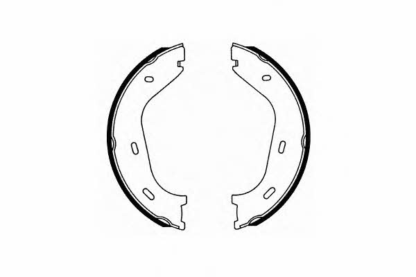 SCT SS 515 Parking brake shoes SS515: Buy near me in Poland at 2407.PL - Good price!