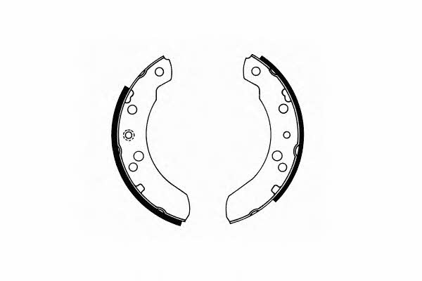 SCT SS 516 Parking brake shoes SS516: Buy near me in Poland at 2407.PL - Good price!