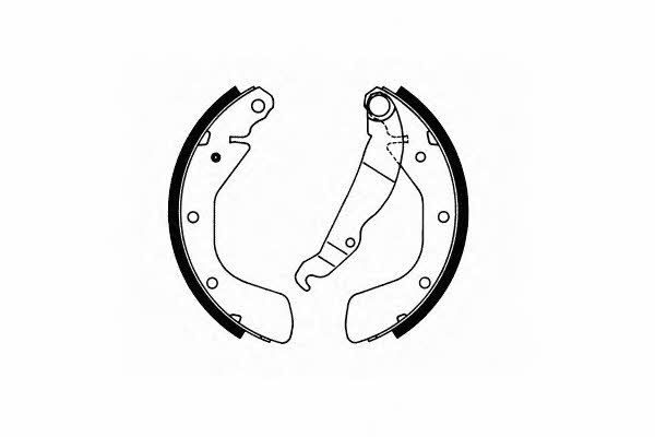 SCT SS 519 Parking brake shoes SS519: Buy near me in Poland at 2407.PL - Good price!