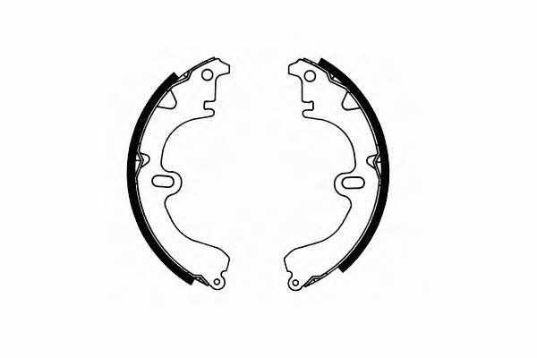 SCT SS 522 Parking brake shoes SS522: Buy near me in Poland at 2407.PL - Good price!
