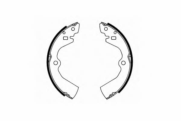 SCT SS 523 Parking brake shoes SS523: Buy near me at 2407.PL in Poland at an Affordable price!