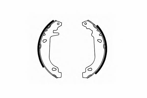 SCT SS 527 Parking brake shoes SS527: Buy near me in Poland at 2407.PL - Good price!