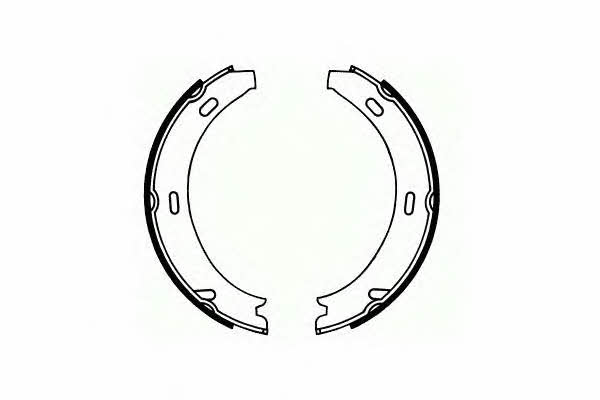 SCT SS 535 Parking brake shoes SS535: Buy near me in Poland at 2407.PL - Good price!