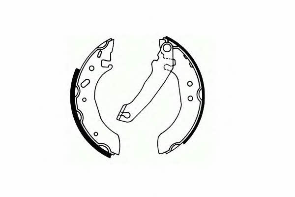 SCT SS 537 Parking brake shoes SS537: Buy near me in Poland at 2407.PL - Good price!