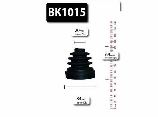 Shaftec BK1015 Bellow, driveshaft BK1015: Buy near me at 2407.PL in Poland at an Affordable price!
